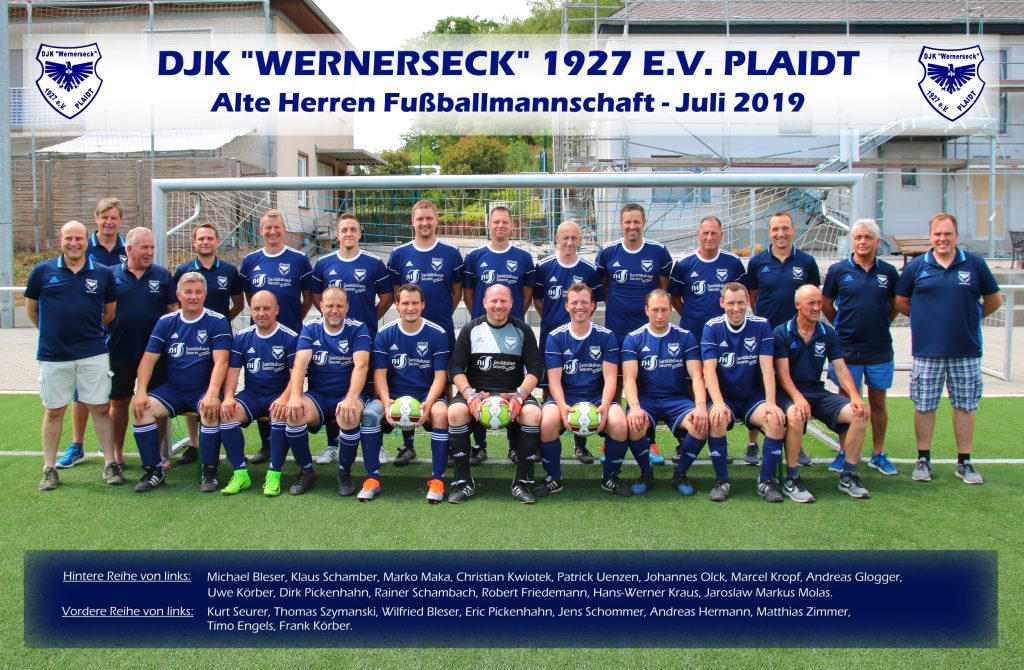 Mannschaftsfoto Alte Herren